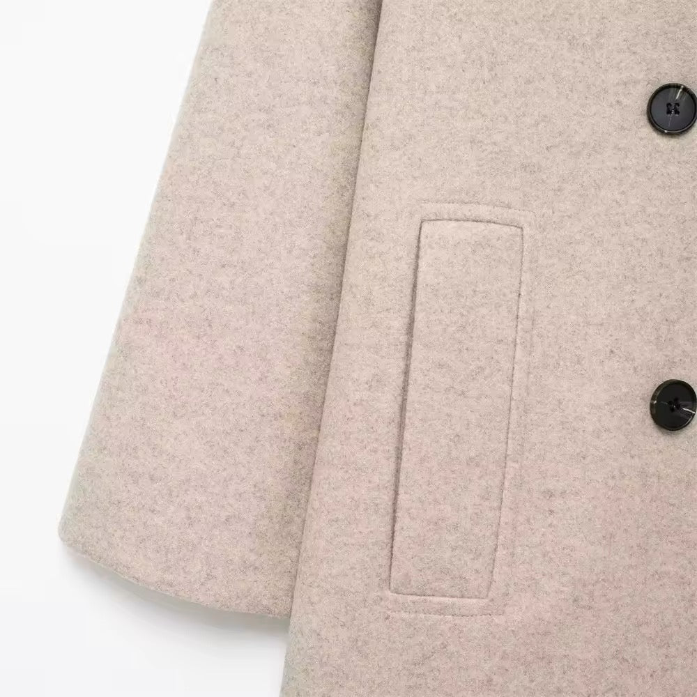 CAPPOTTO LUNGO EFFETTO LANA