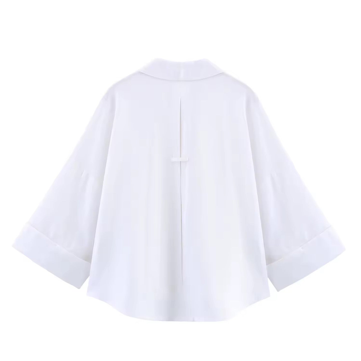 CHEMISE AMPLE À MANCHES COURTES