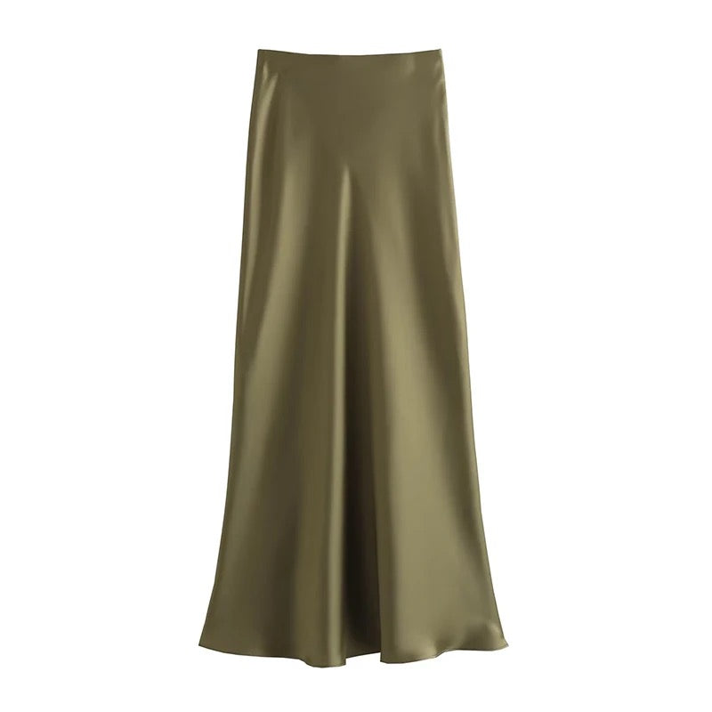 Satin skirt • Women