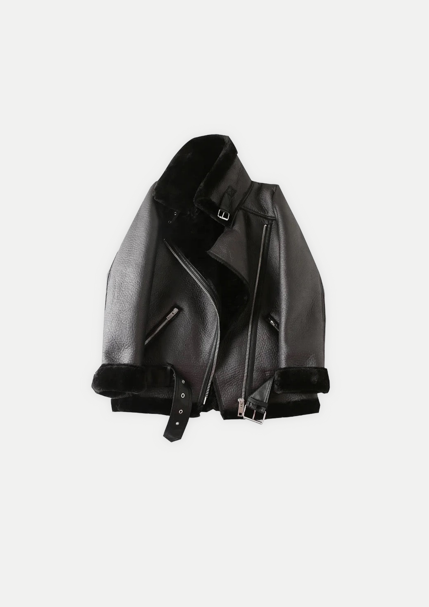 Giacca in ecopelle • Donna