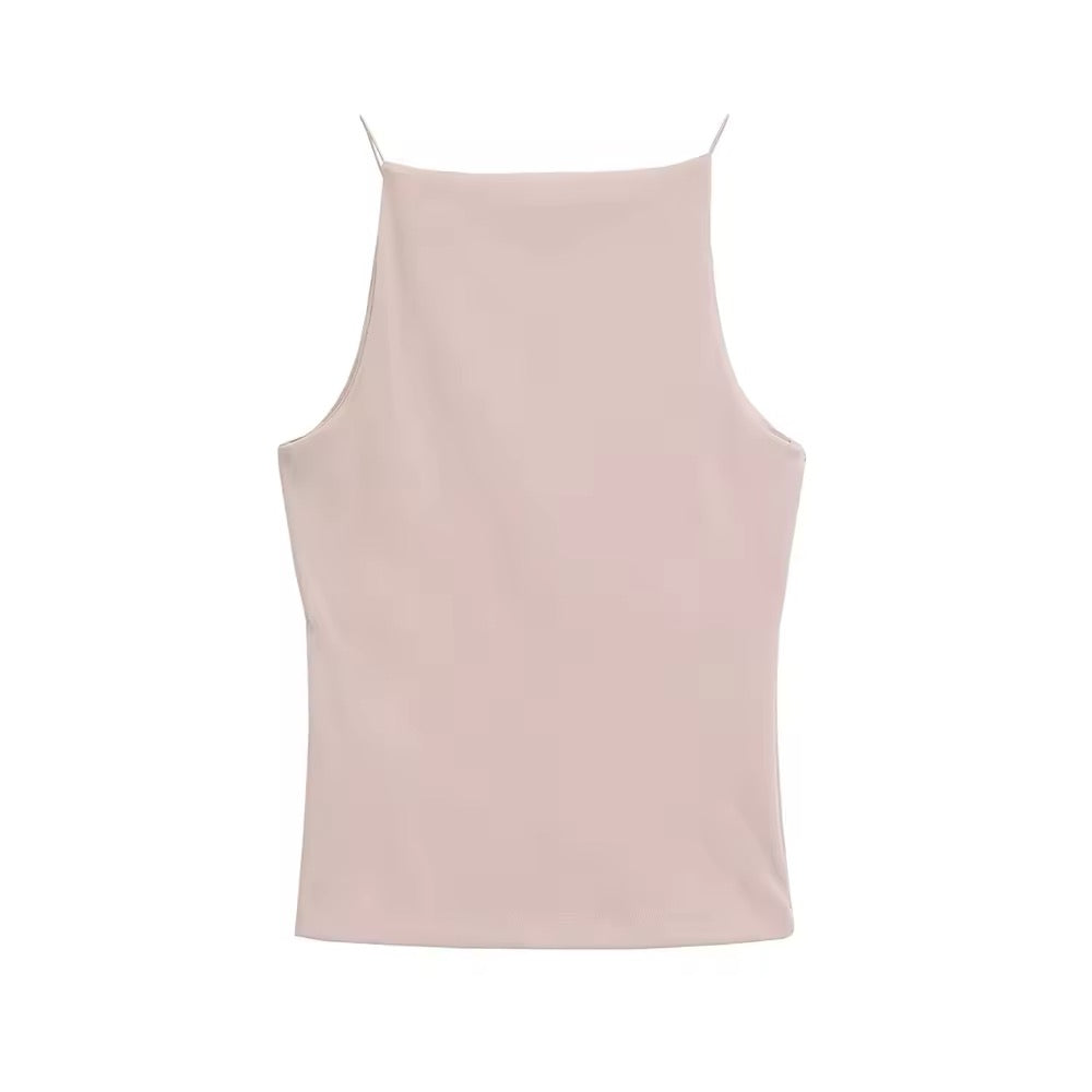 CAMISOLE À BRETELLES FINES