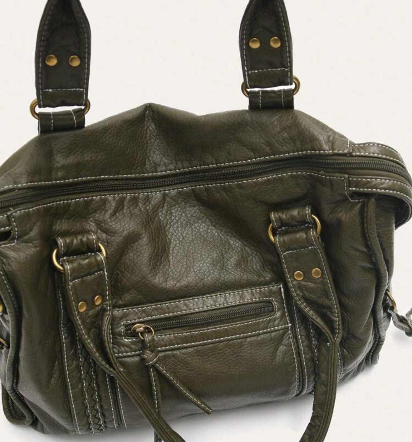 Sac à main en cuir PU MOSS