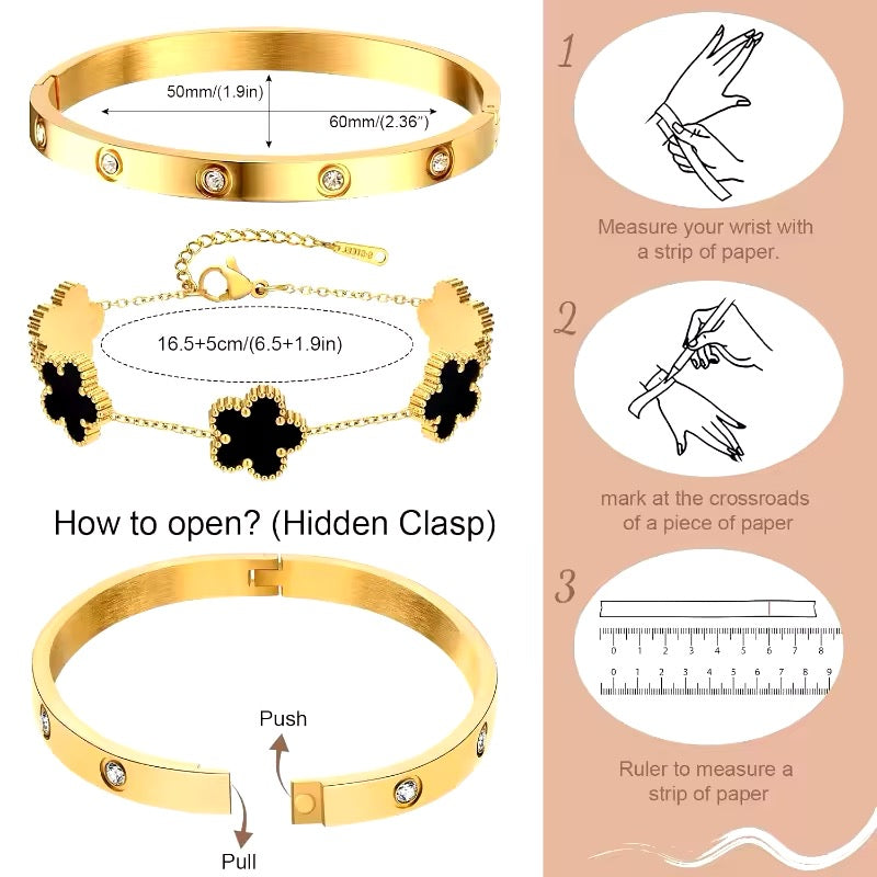 Stainless Steel Bracelet • Women