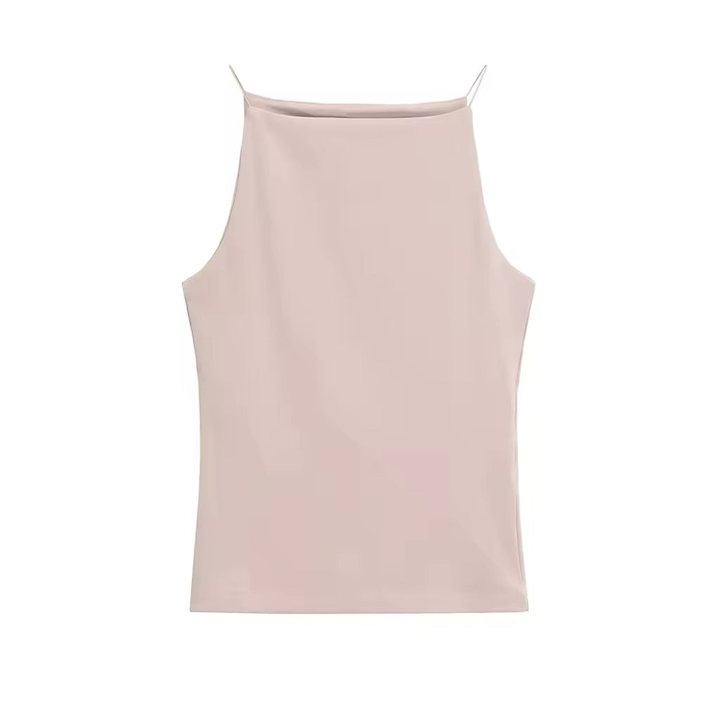 CAMISOLE À BRETELLES FINES