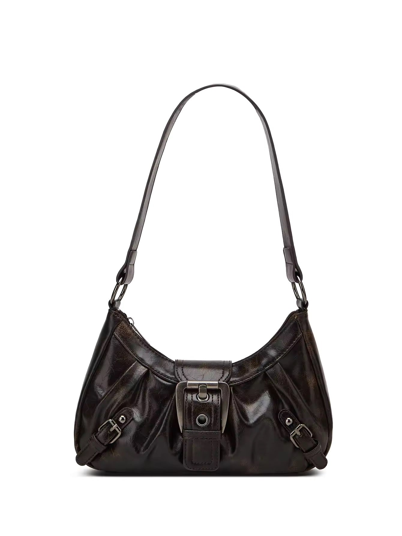 Borsa chic con fibbia in metallo