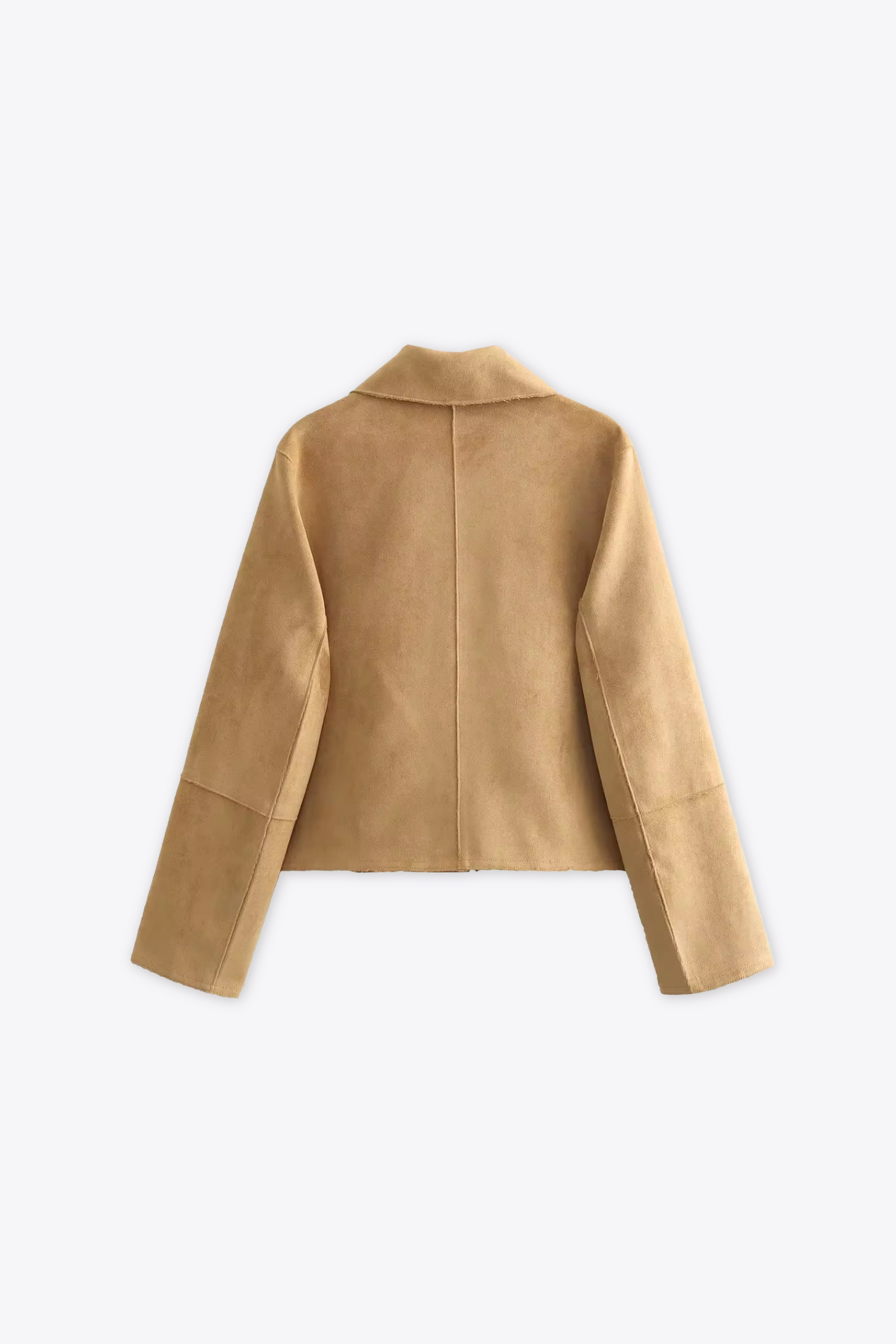 GIACCA IN PELLE SCAMOSCIATA PU