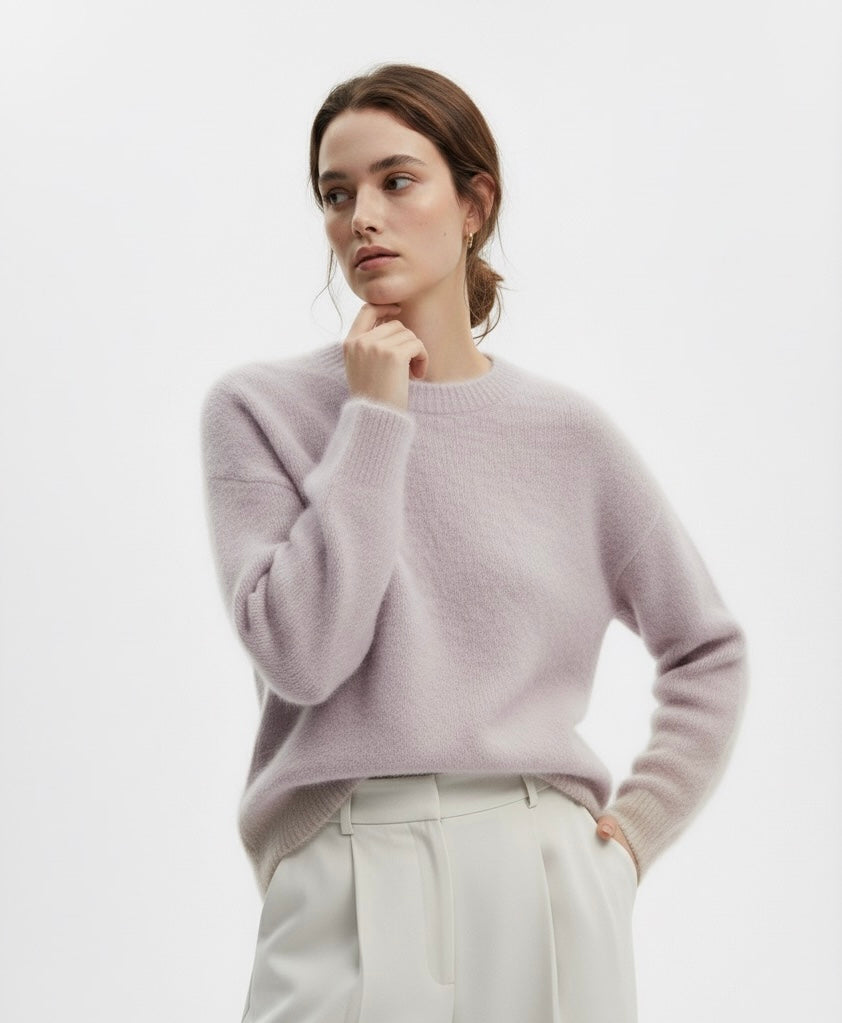 PULL DOUX À COL ROND