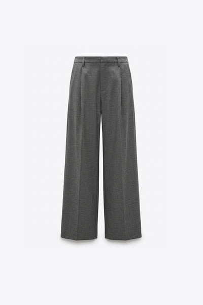 PANTALON FLUIDE JAMBE LARGE