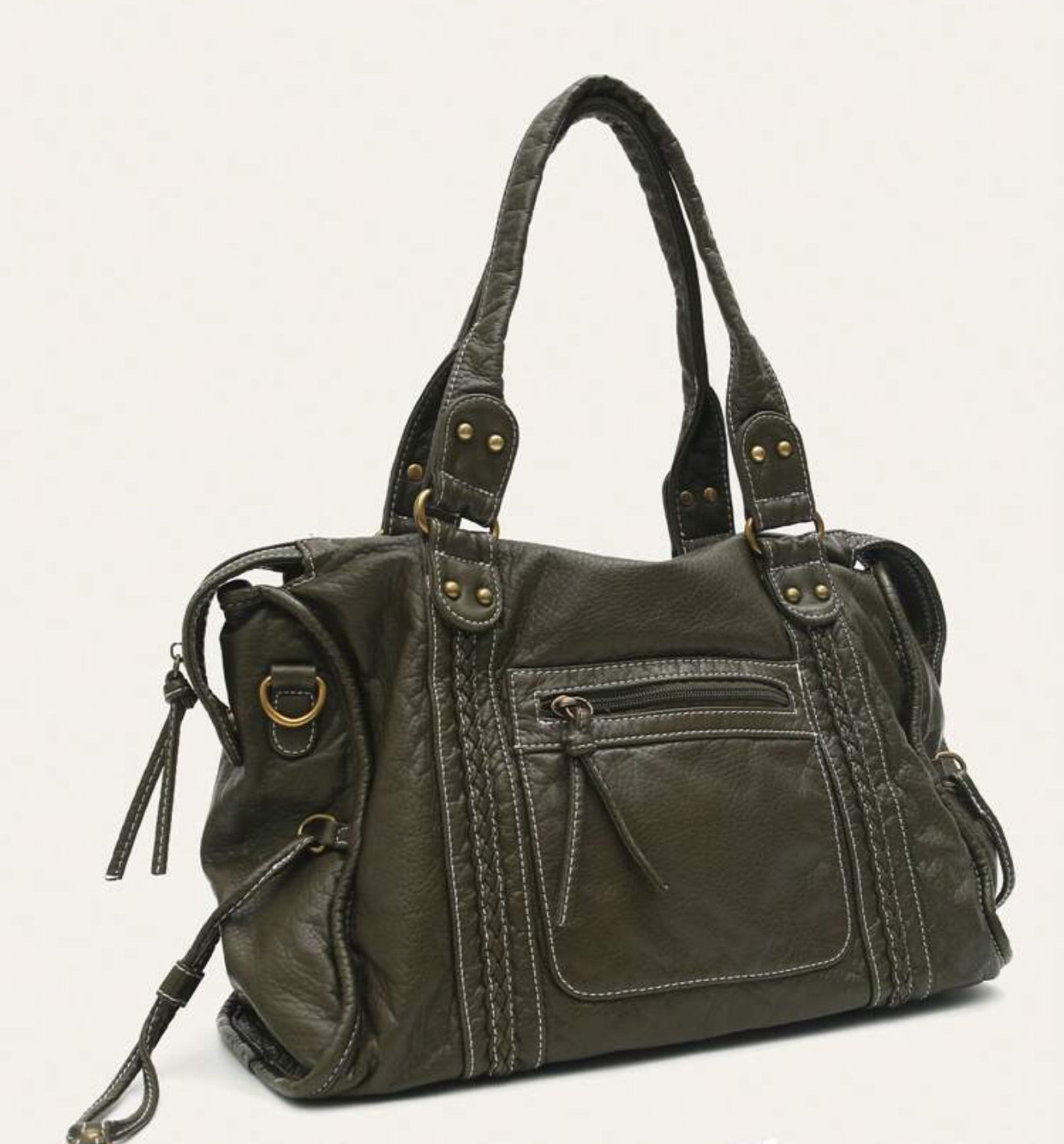 Sac à main en cuir PU MOSS