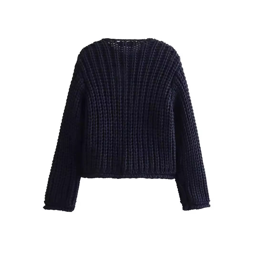 CARDIGAN STRUCTURÉ À BOUTONS DORÉS