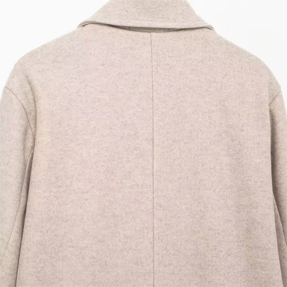 CAPPOTTO LUNGO EFFETTO LANA