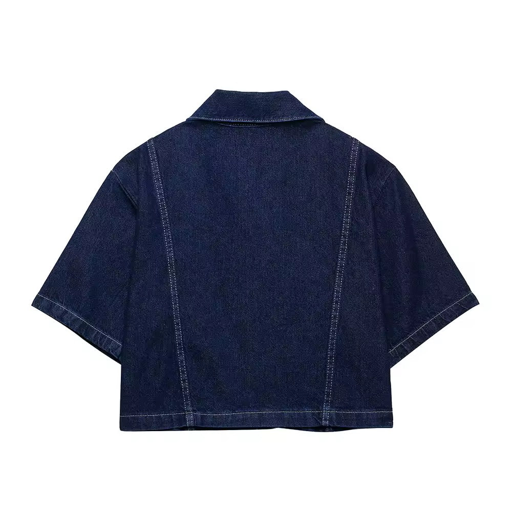 BLOUSE EN JEAN