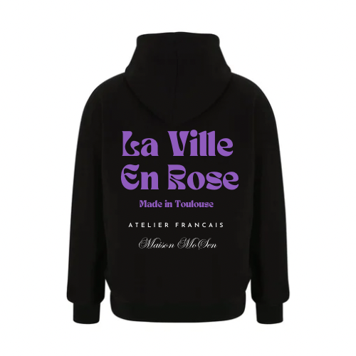 Maison Mossen “The City in Pink” Hoodie