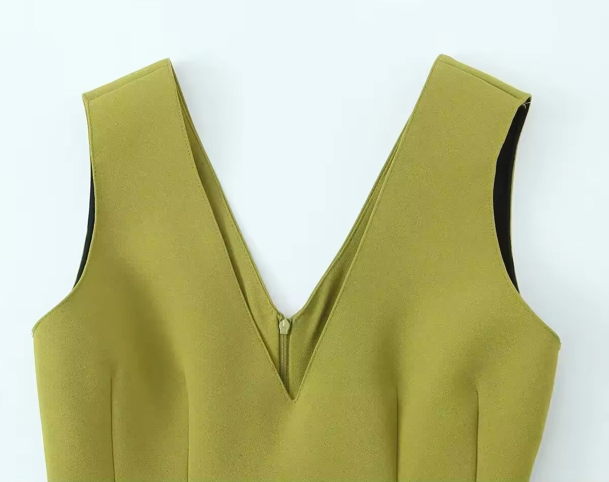 TOP MI-LONG COL EN V