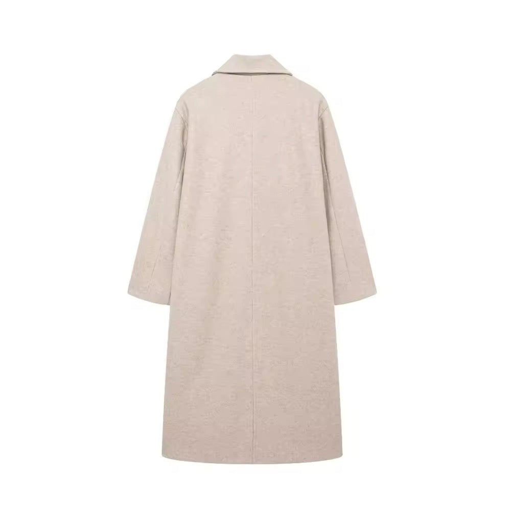 CAPPOTTO LUNGO EFFETTO LANA