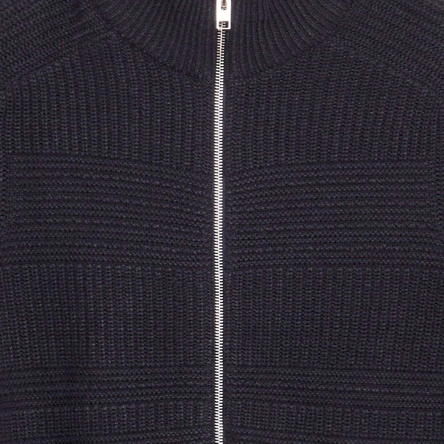 Maglione lavorato a maglia con zip - Uomo