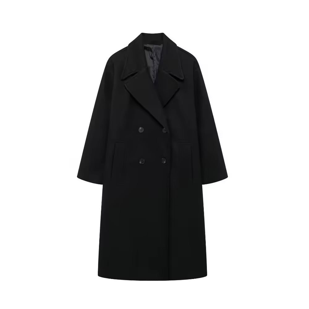 CAPPOTTO LUNGO EFFETTO LANA