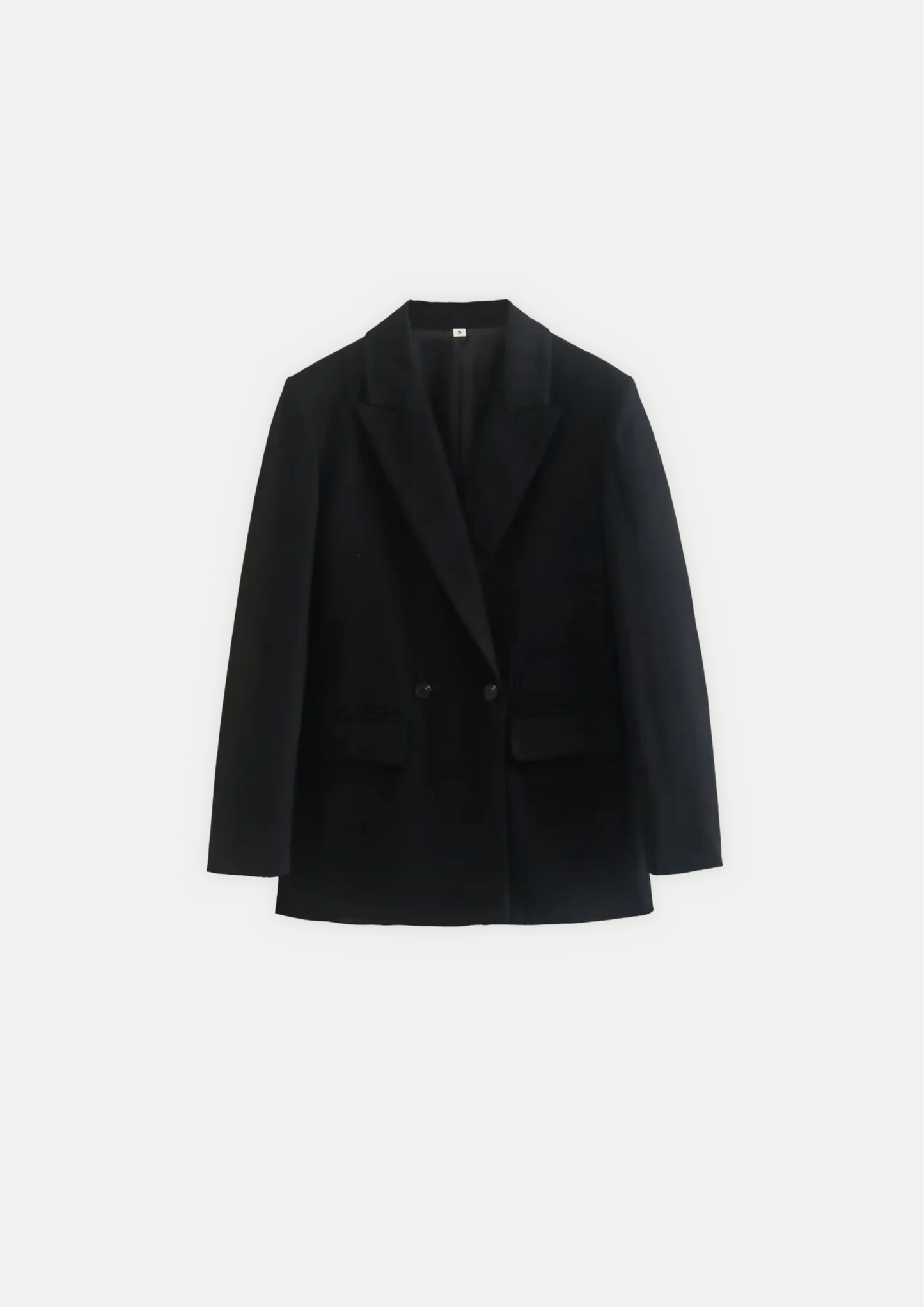 BLAZER LONG À DOUBLE BOUTONNAGE