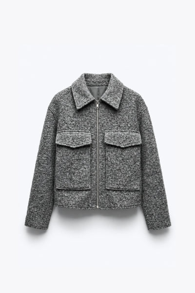 VESTE COURTE EN MAILLE