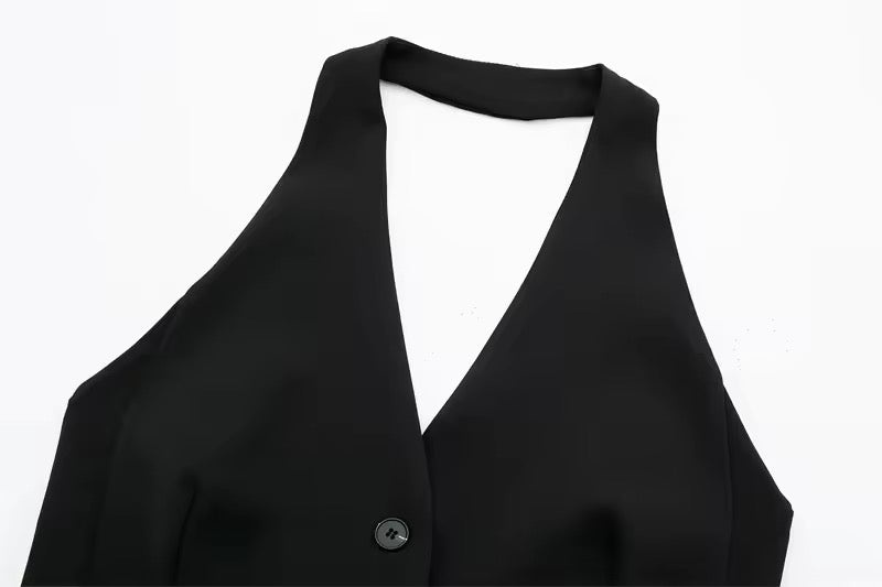 TOP GILET DOS NU