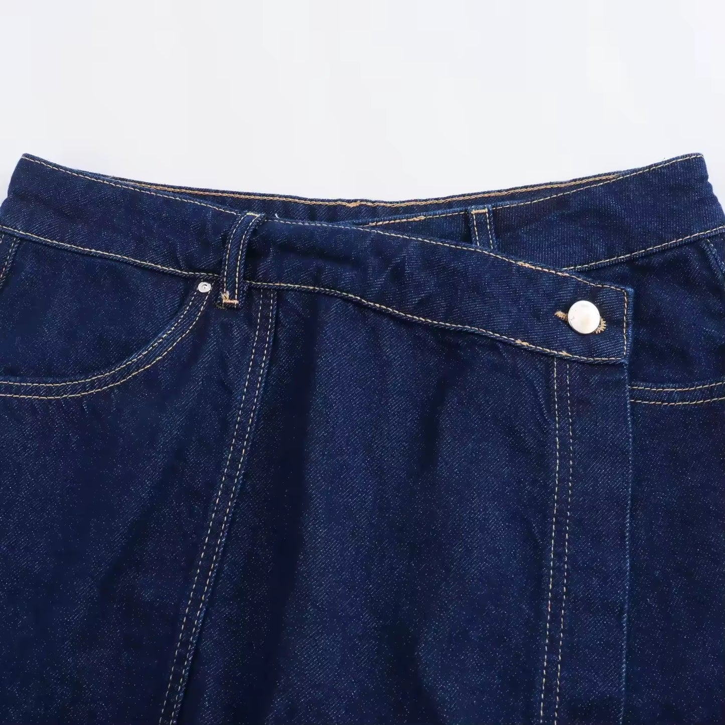 ENSEMBLE SHORT & CHEMISE EN JEAN