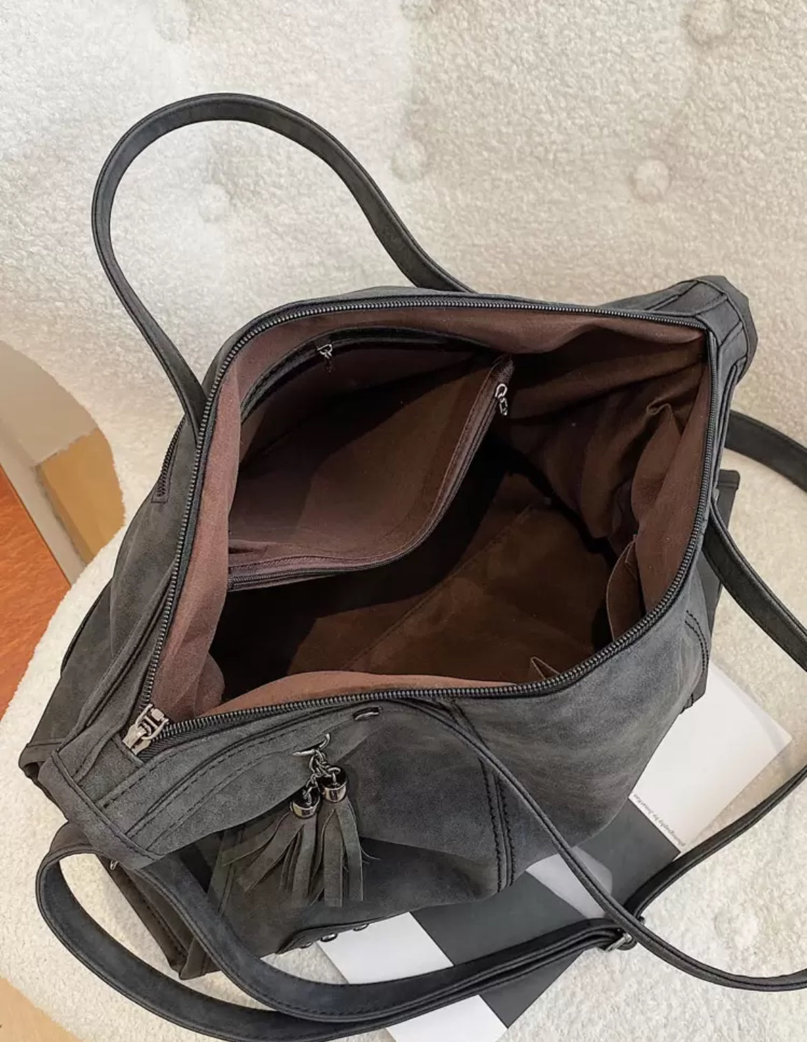 SAC À MAIN EFFET DAIM