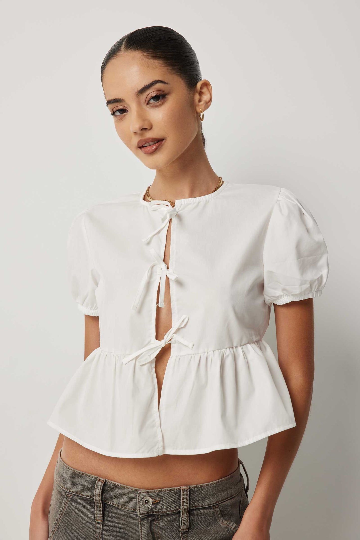 Bow shirt • Women