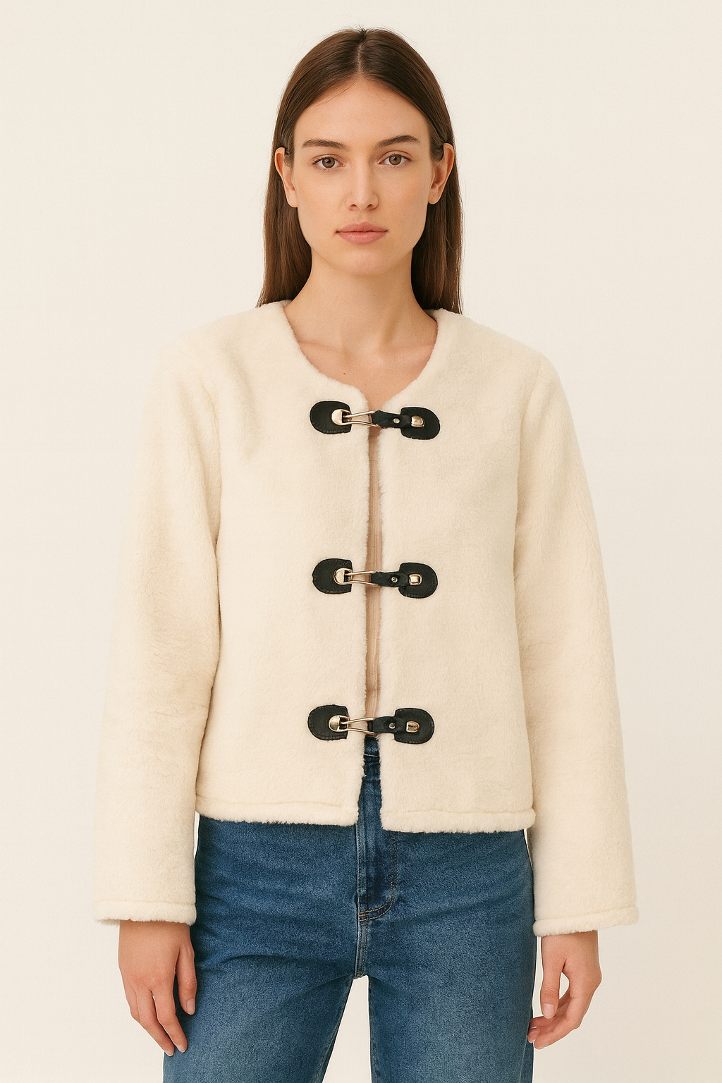 Fur effect jacket • Women