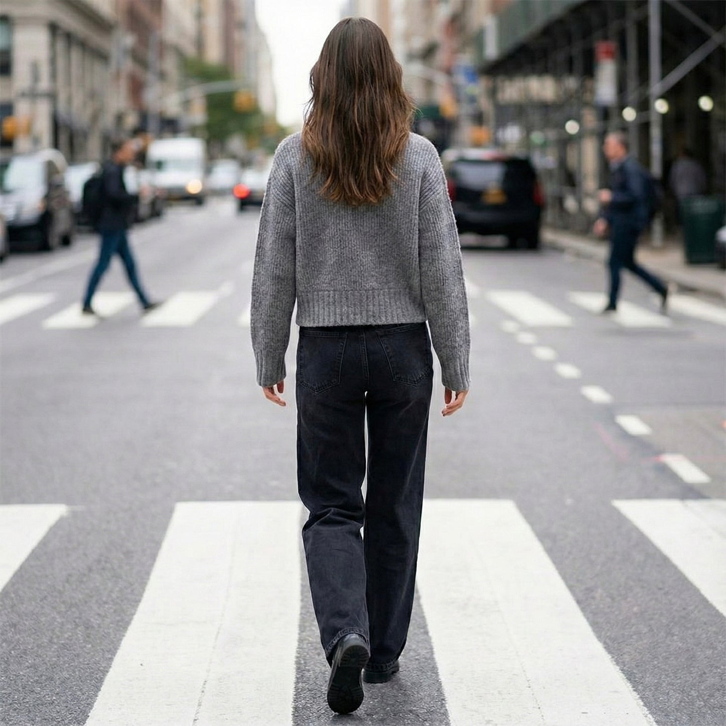 CARDIGAN ZIPPÉ EN MAILLE ÉPAISSE