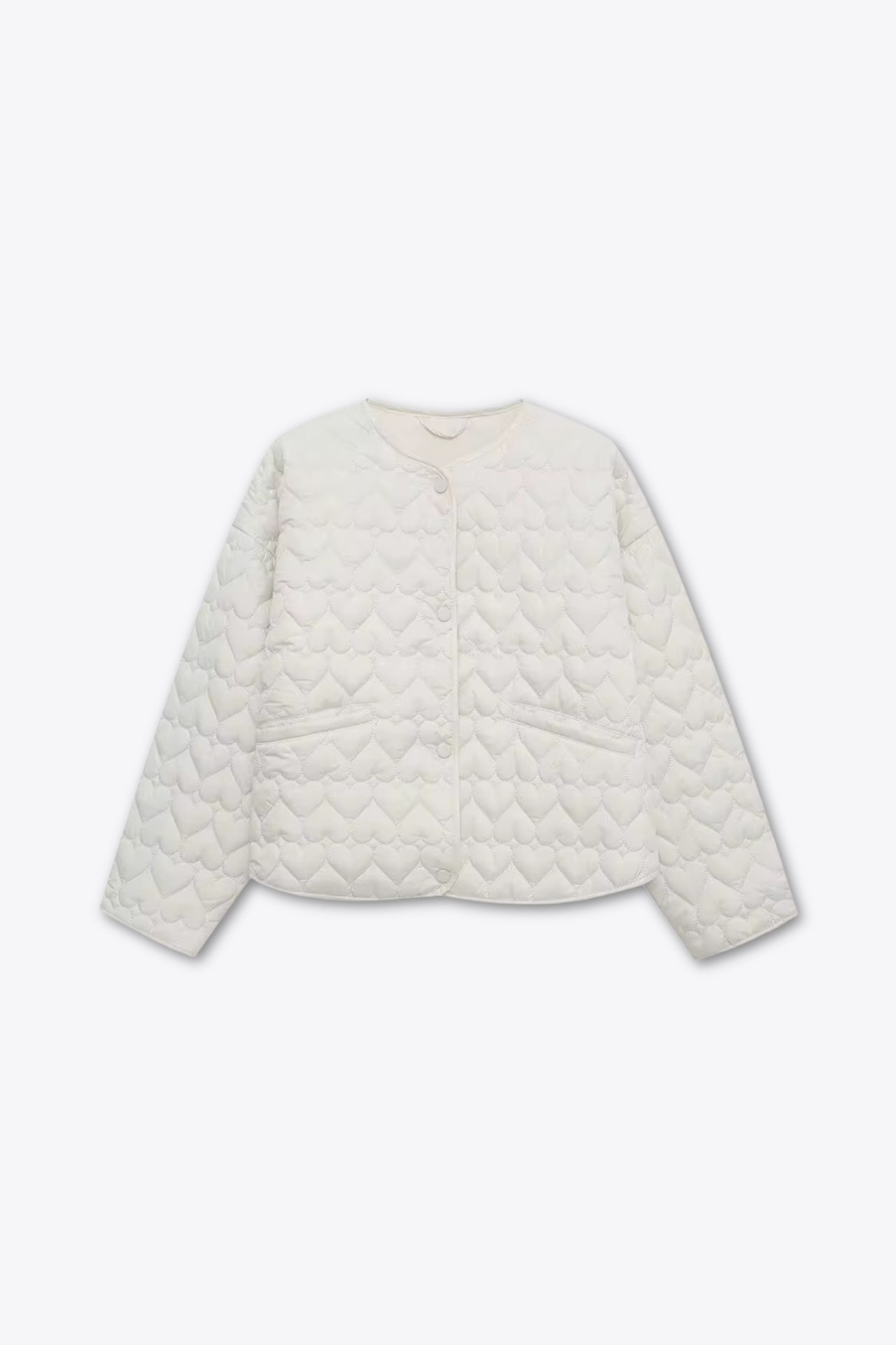 VESTE MATELASSÉE À BOUTONS PRESSION
