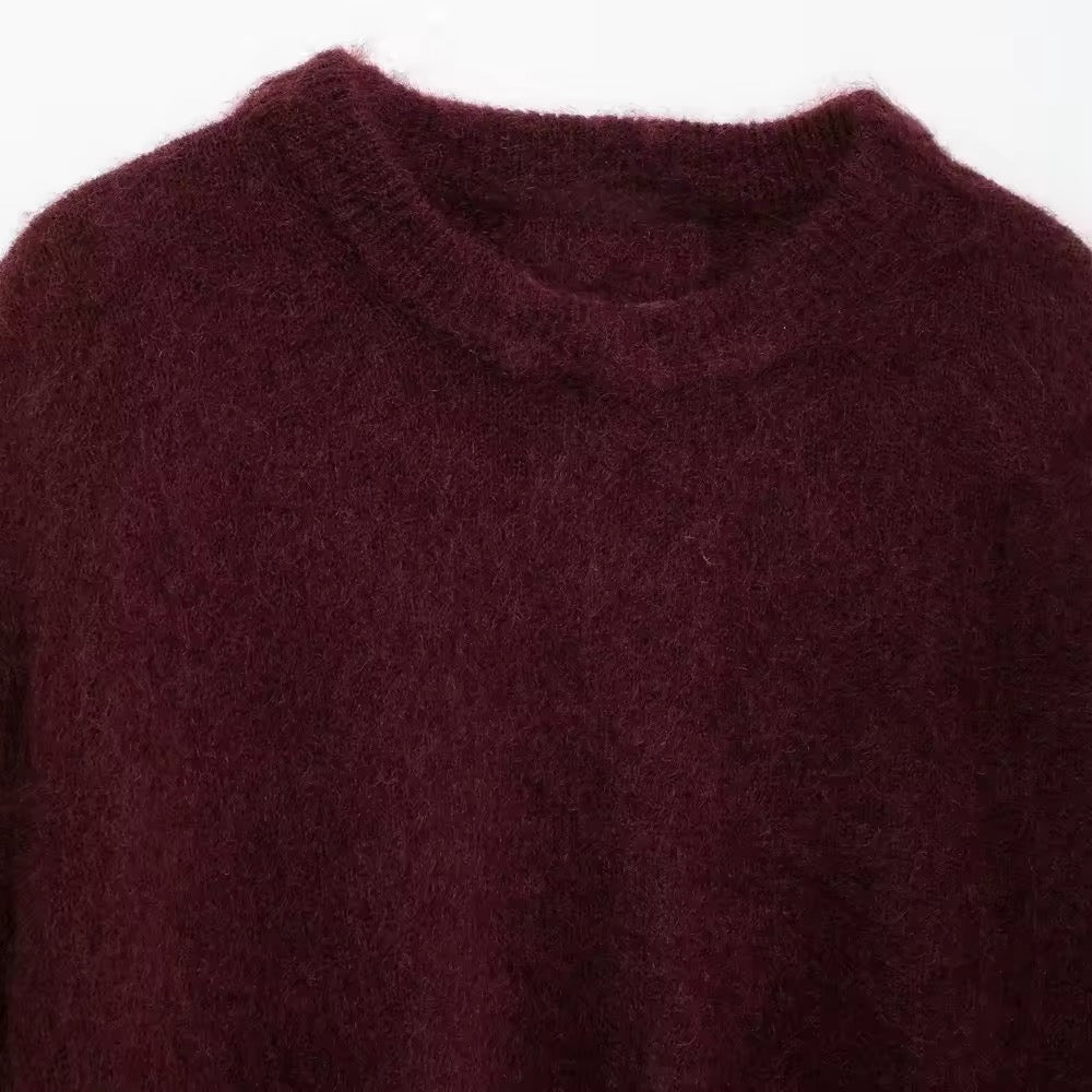 Maglione lavorato a maglia oversize