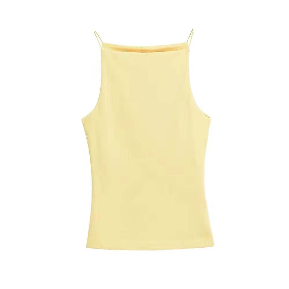 CAMISOLE À BRETELLES FINES