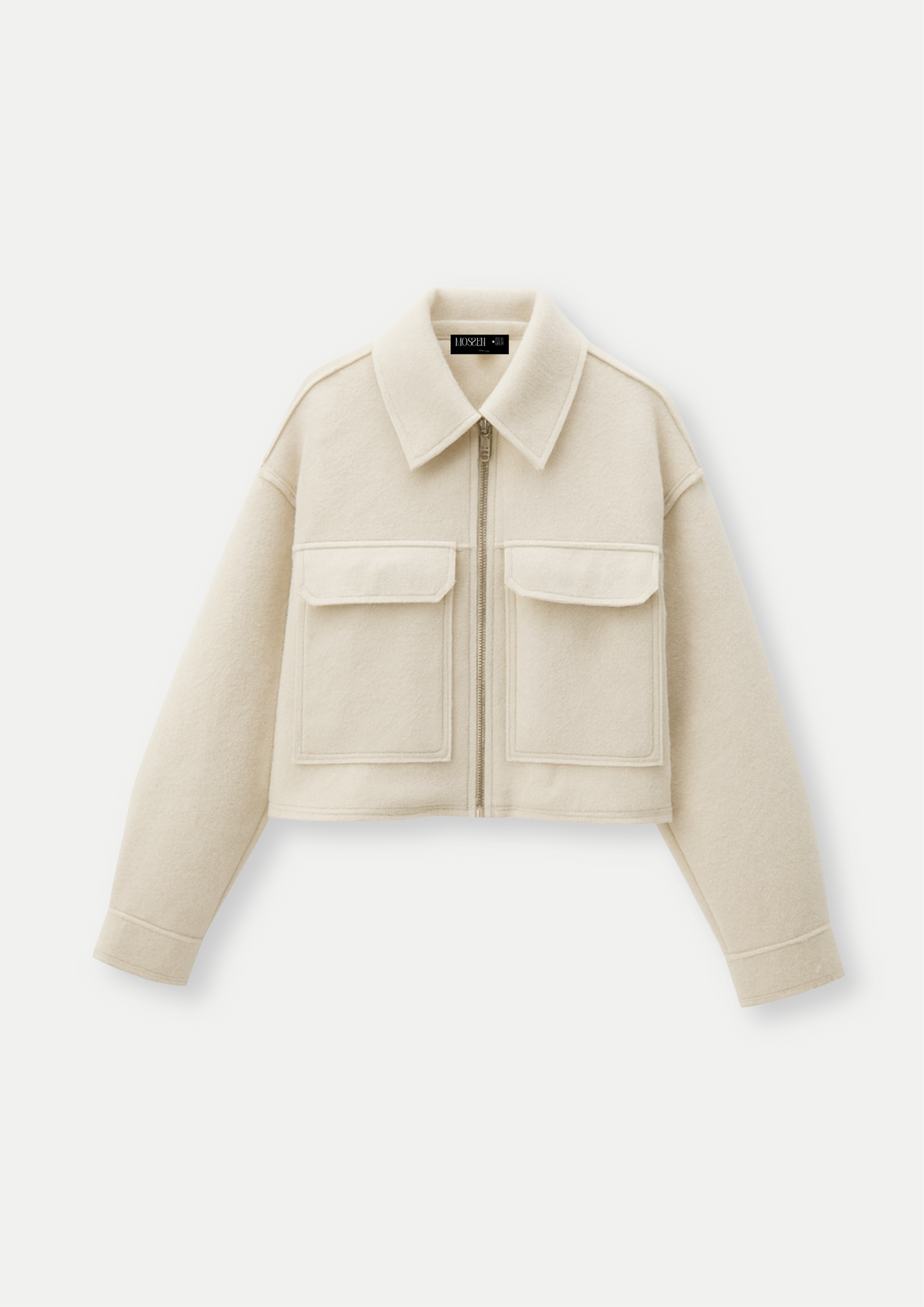 VESTE COURTE EN MAILLE