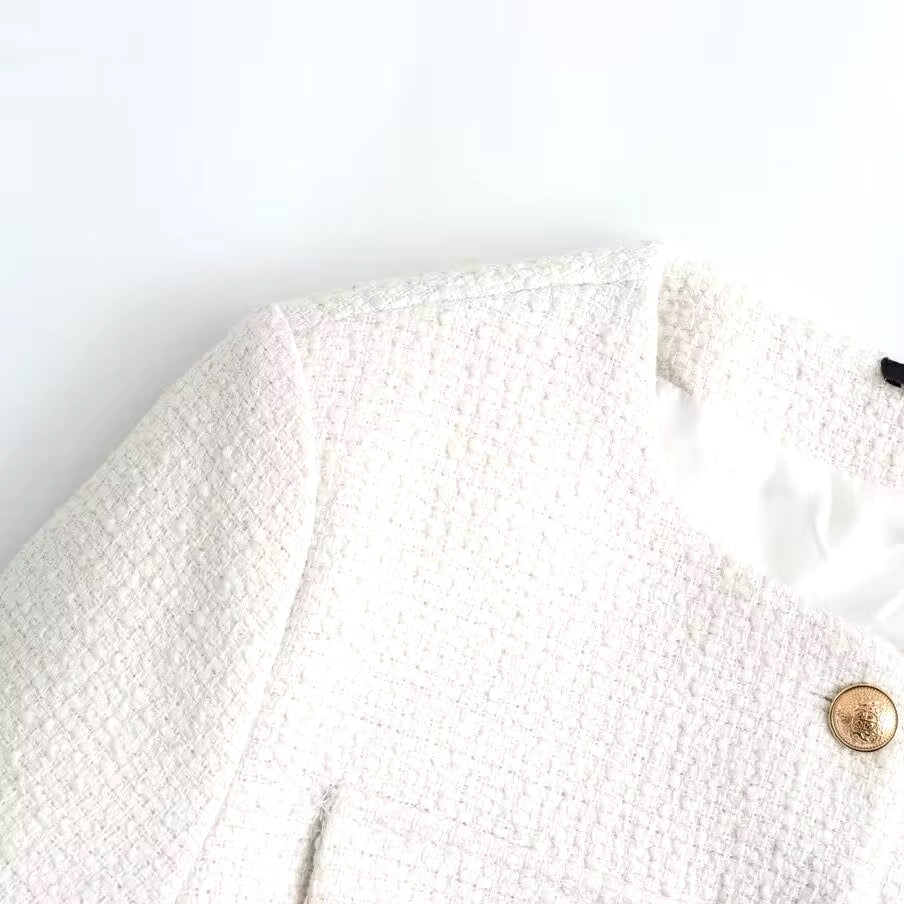 Giacca corta con bottoni • Donna
