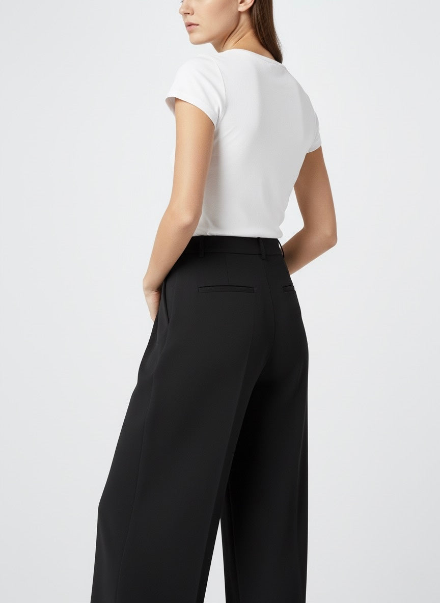 PANTALON LARGE DE COSTUME