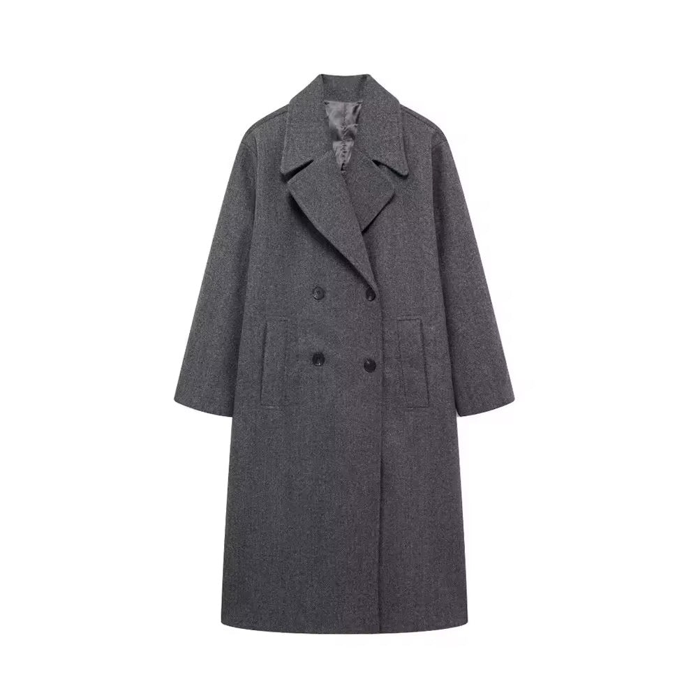 CAPPOTTO LUNGO EFFETTO LANA