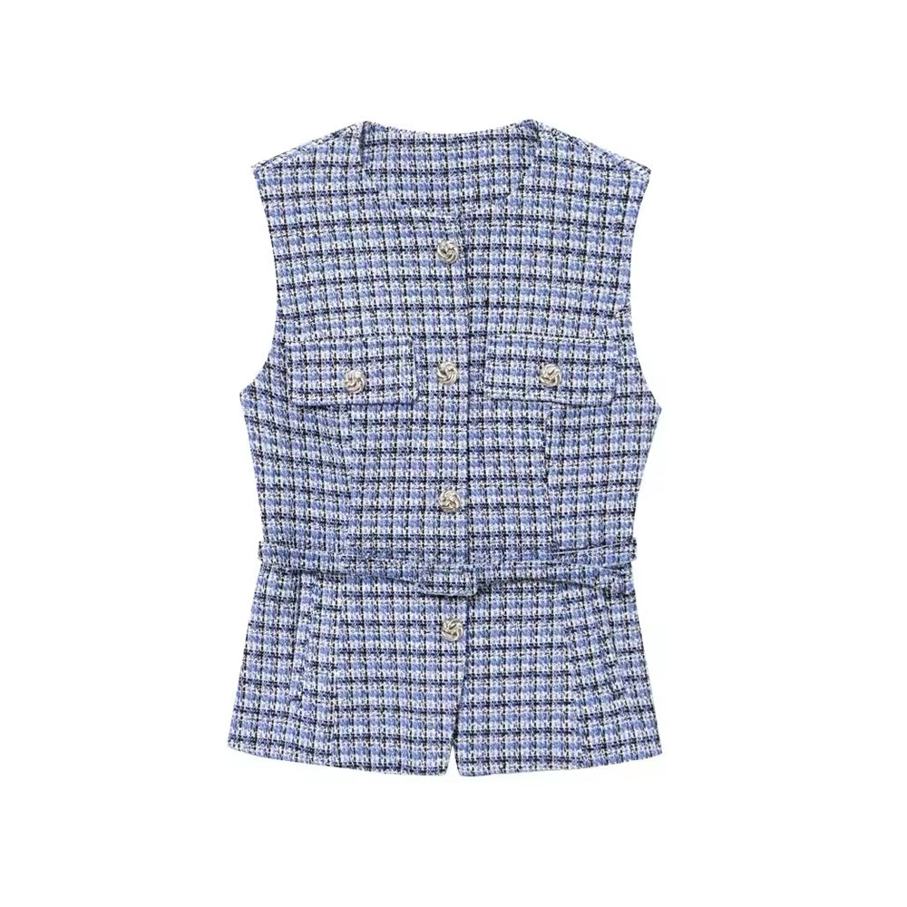 GILET SANS MANCHES EN DENIM