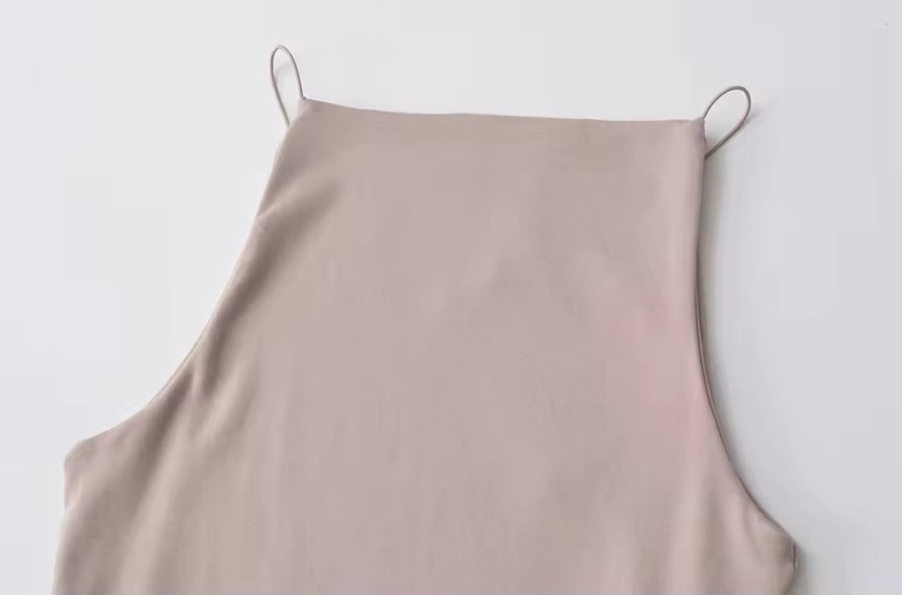 CAMISOLE À BRETELLES FINES