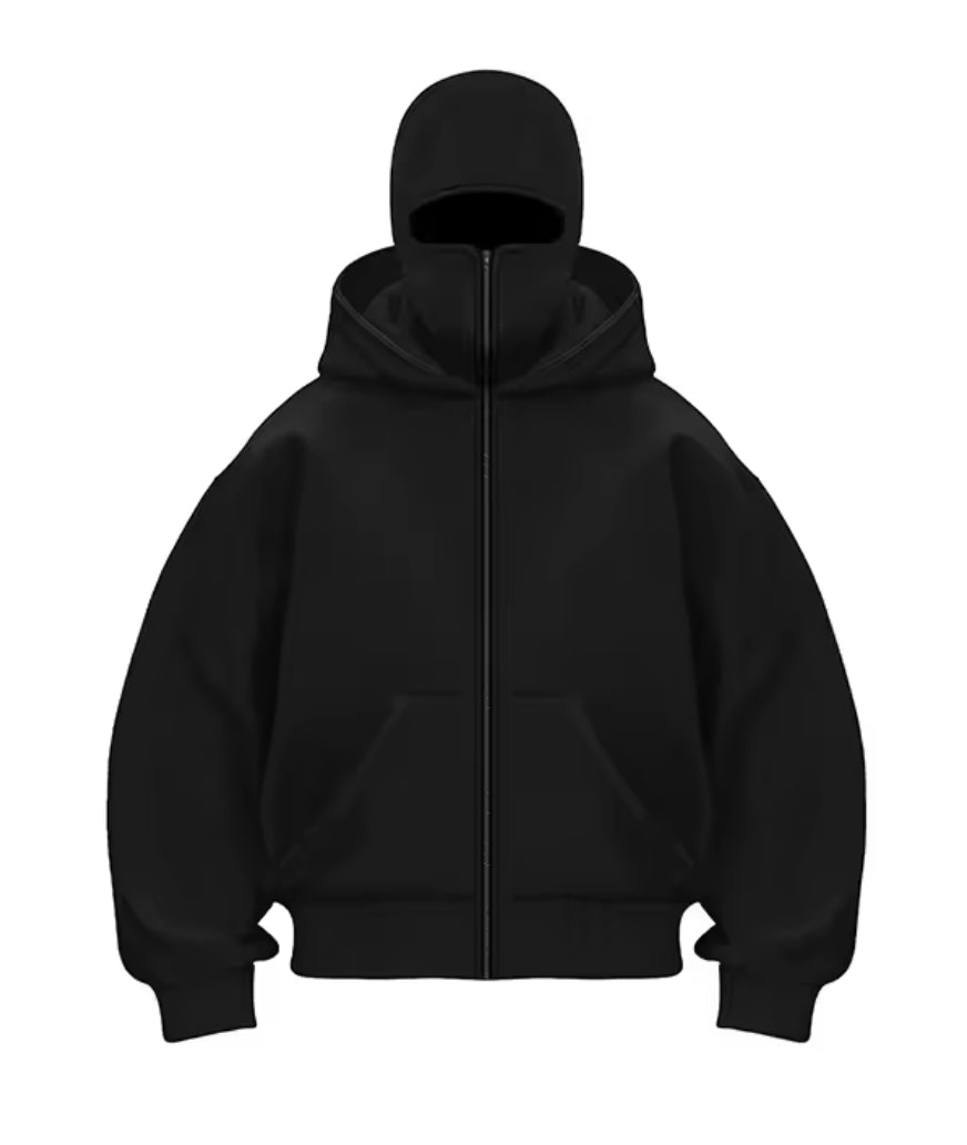 GILET CON CAPPUCCIO STREETWEAR