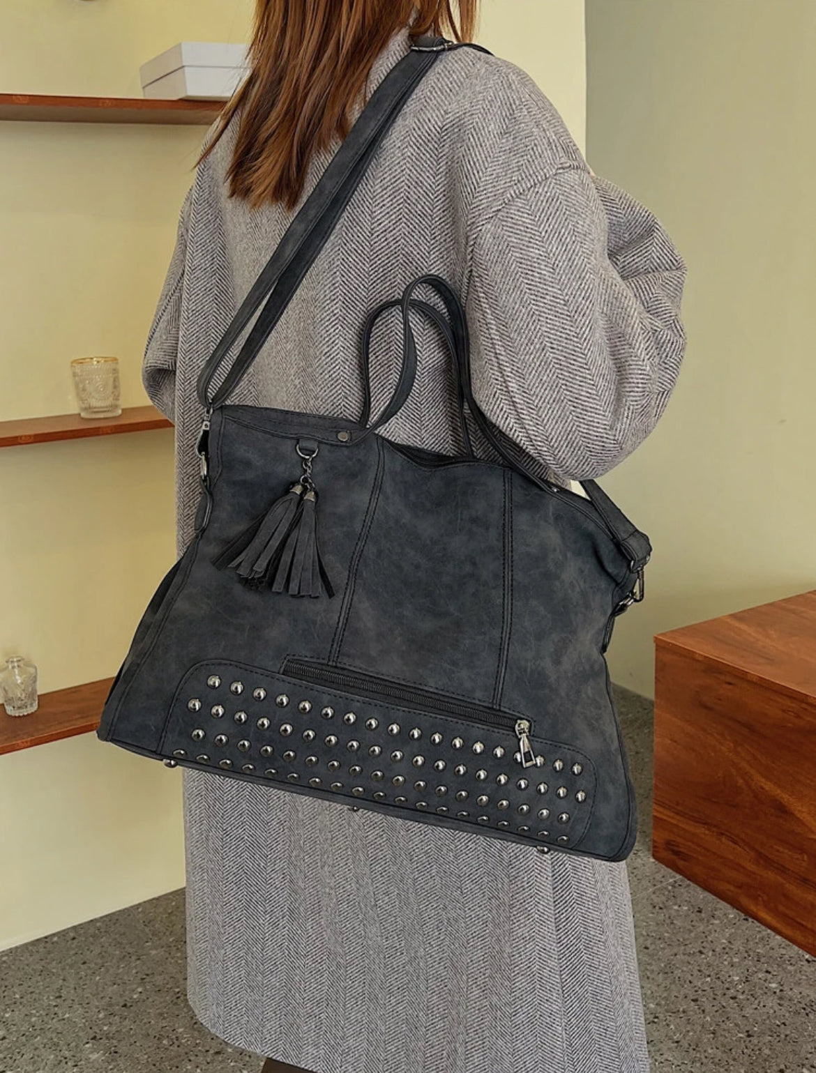 SAC À MAIN EFFET DAIM