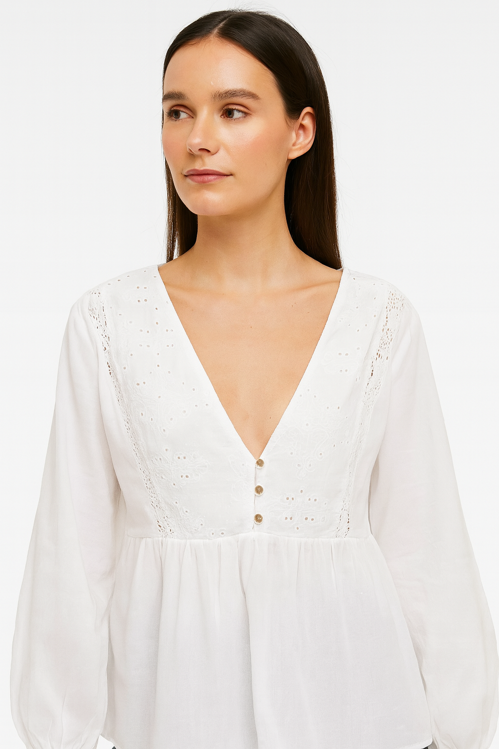 - Lace shirt