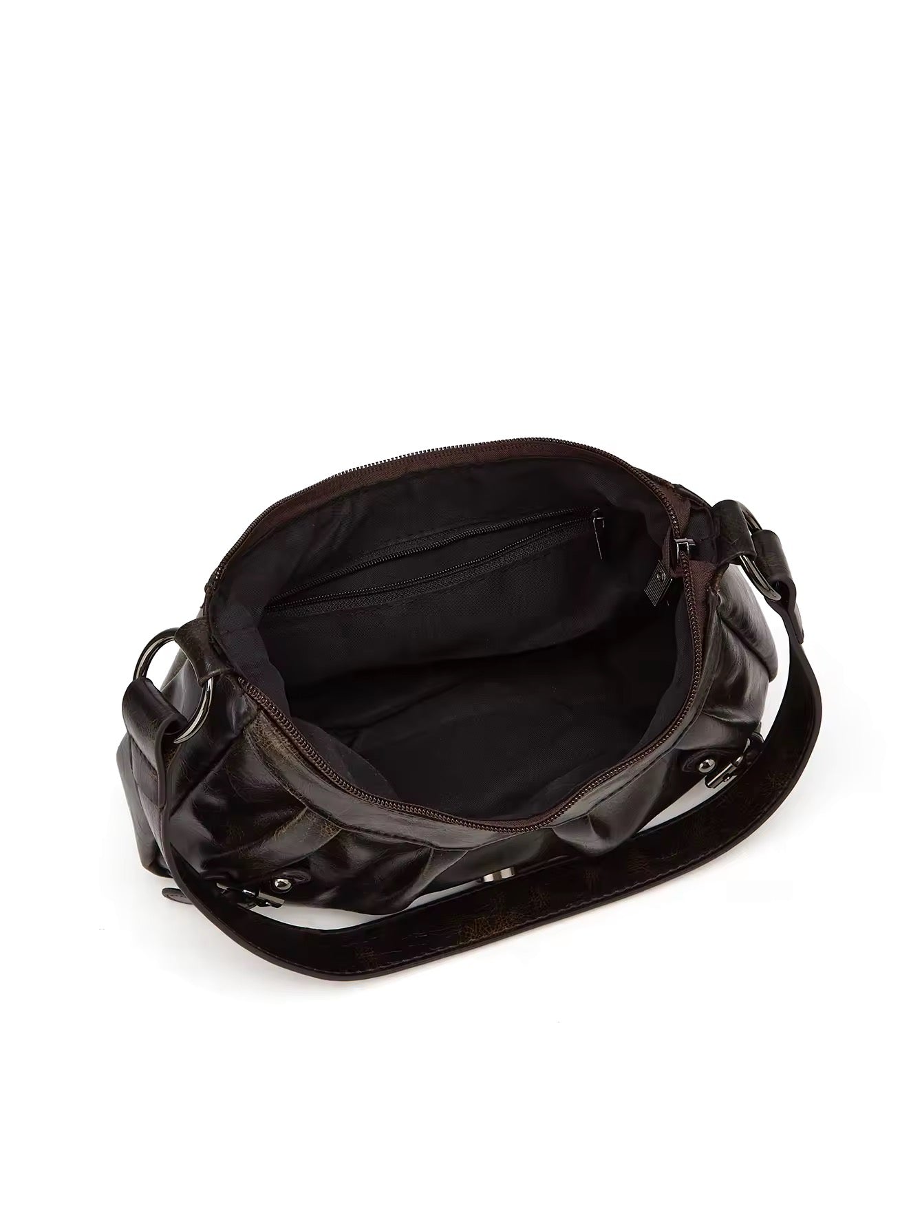 Borsa chic con fibbia in metallo
