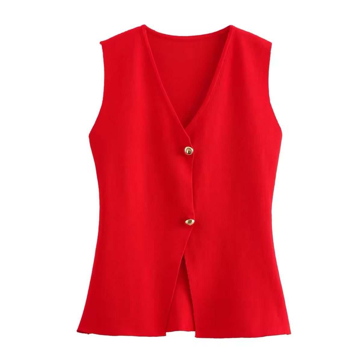 GILET SANS MANCHE EN TRICOT
