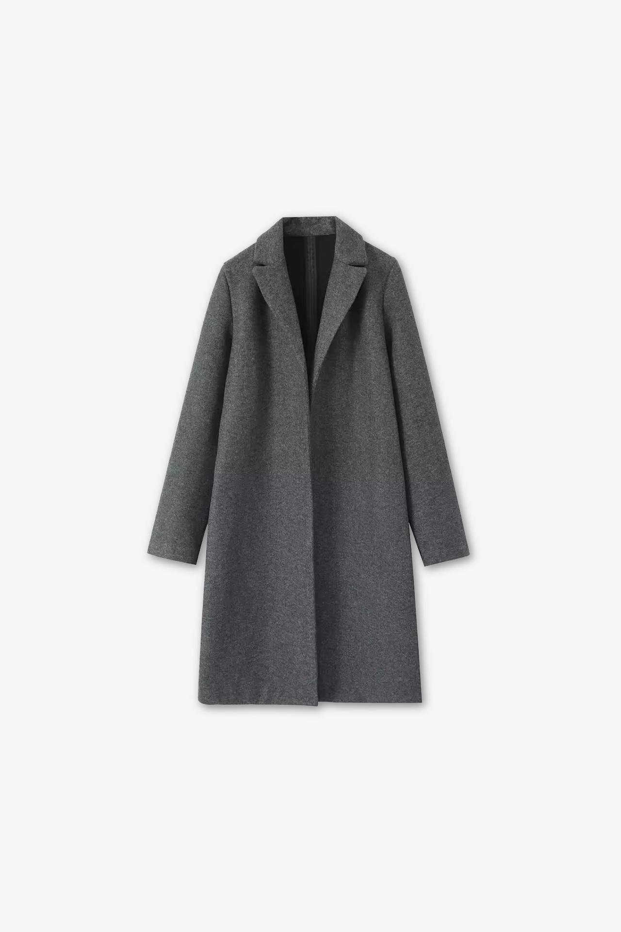 MANTEAU LONG ÉPAULE DROITE