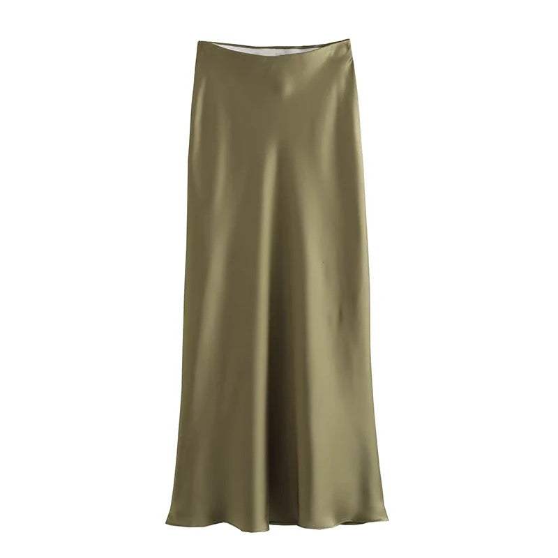 Satin skirt • Women