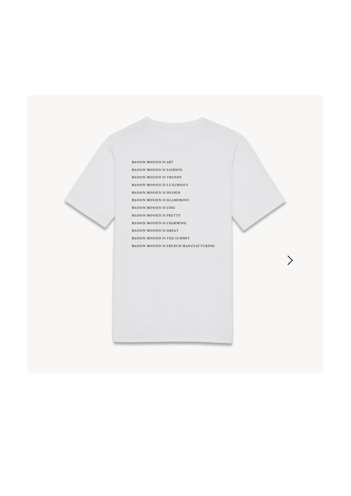 Maison Mossen T-shirt - unisex
