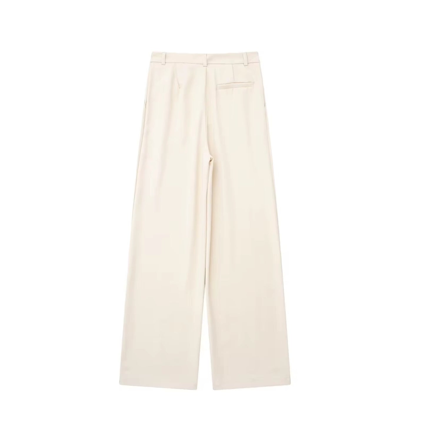 PANTALON LARGE PLISSÉ AJUSTABLE
