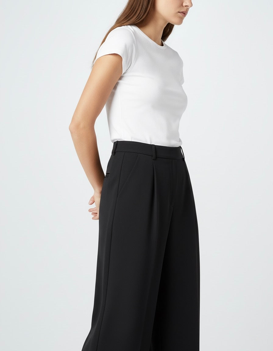 PANTALON LARGE DE COSTUME