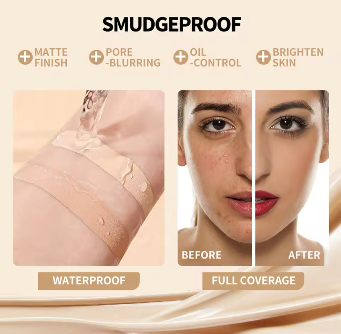 15-color face concealer palette