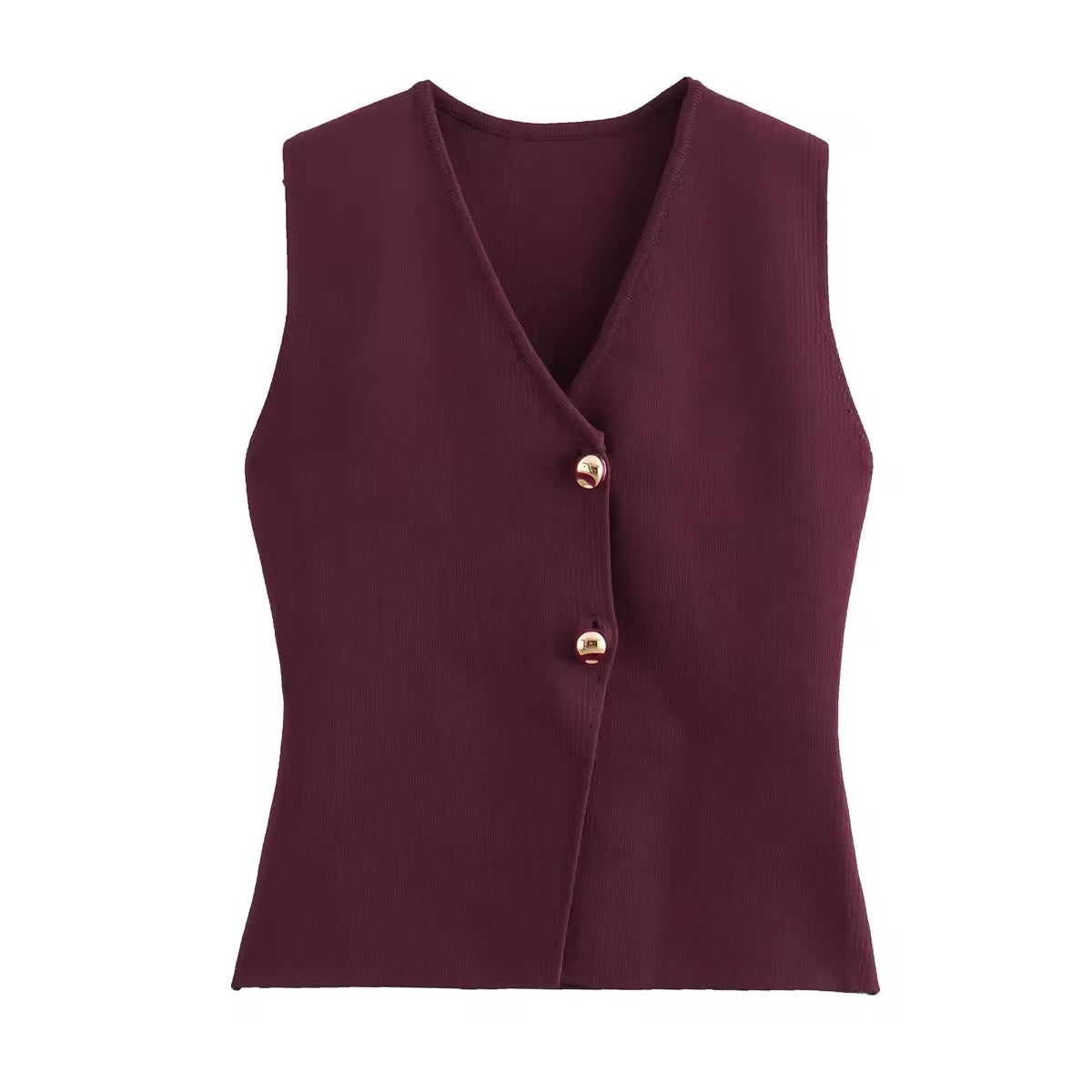 GILET SANS MANCHE EN TRICOT